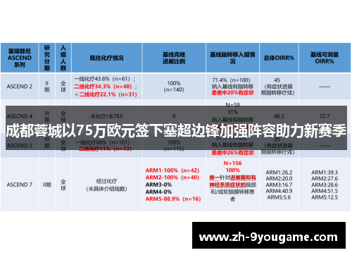 成都蓉城以75万欧元签下塞超边锋加强阵容助力新赛季