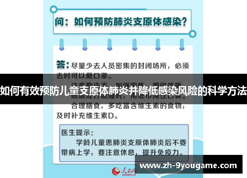如何有效预防儿童支原体肺炎并降低感染风险的科学方法
